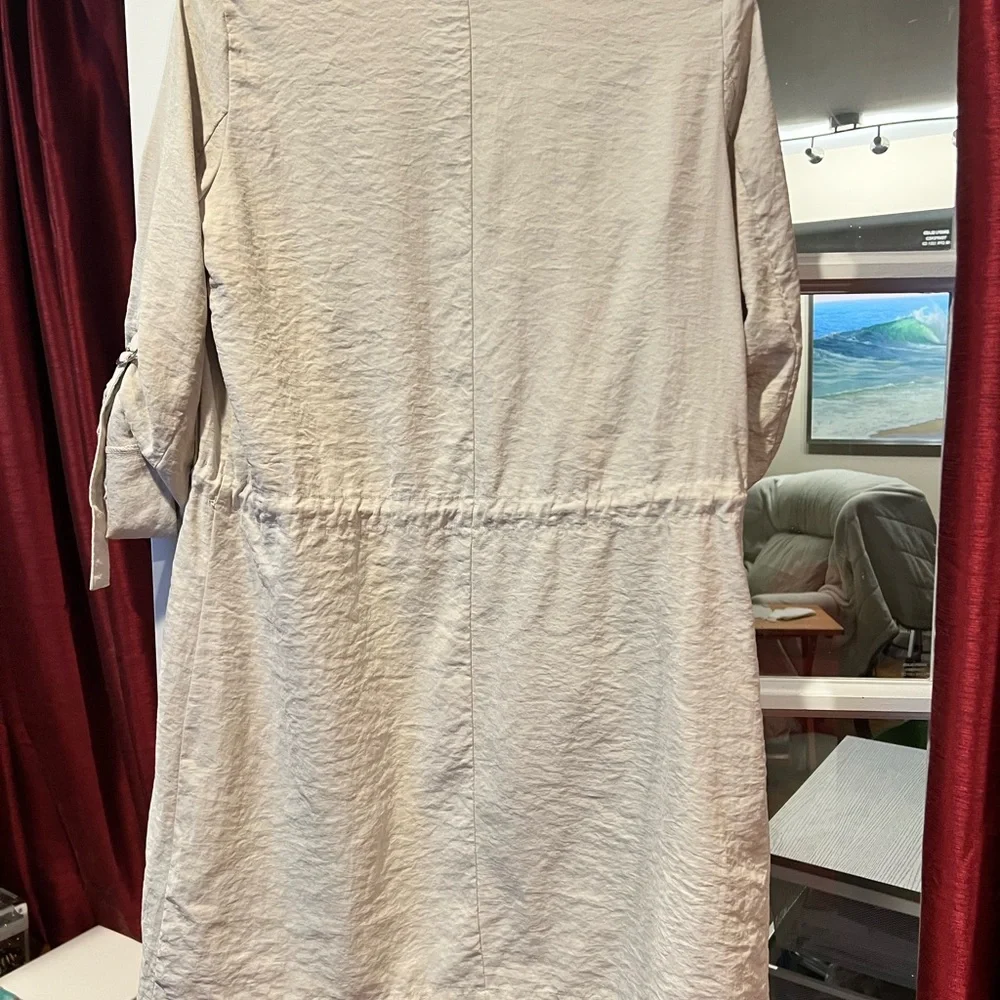 Zara Women's Light Tan Trench Coat - Picture 4 of 4